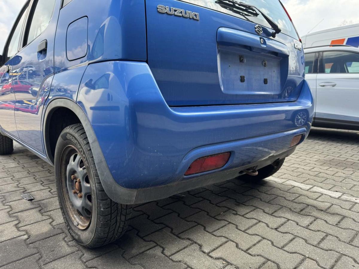 Suzuki Ignis FH original Sto&szlig;stange Stossf&auml;nger hinten Z2J Cyprus Blue Bj.2003